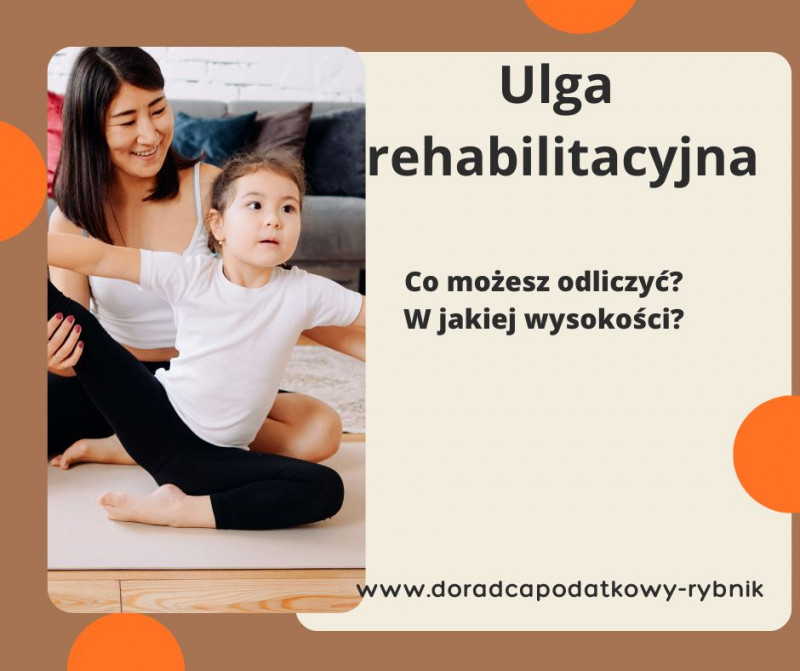 Ulga rehabilitacyjna 2023