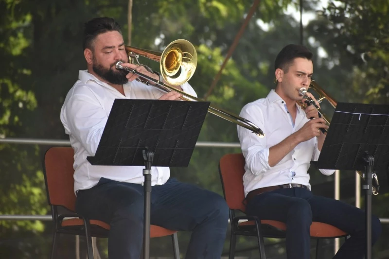 Koncert Brass Riders na Zamku Piastowskim