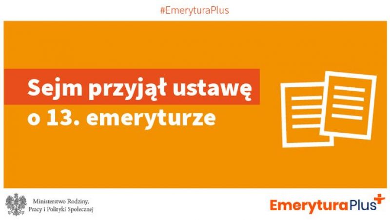 Postanowione: będą trzynaste emerytury i renty